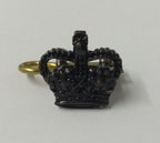 Queens Crown Badge Small Subdued Type with Split Pin - NEW
