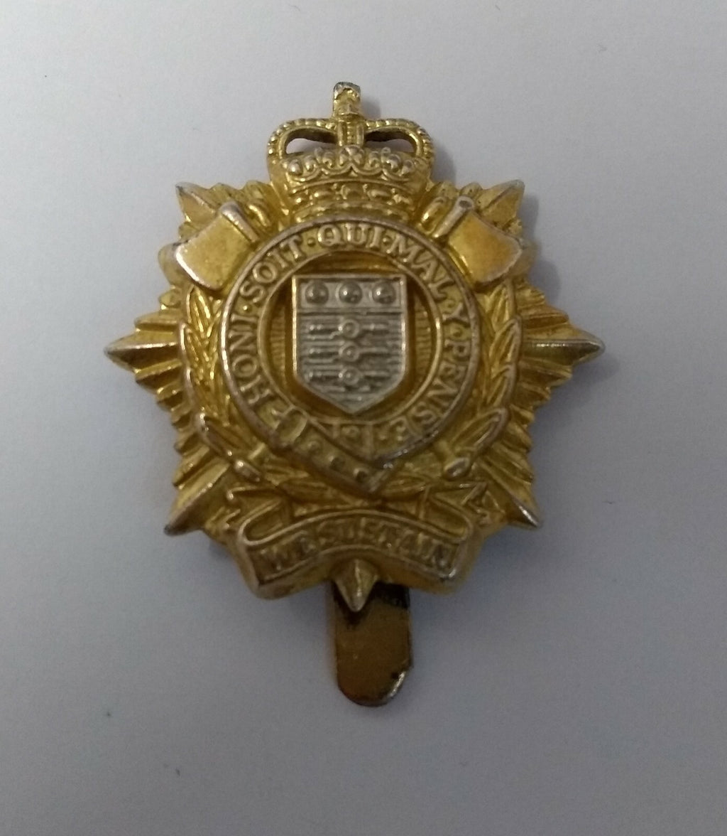 British Army Royal Logistic Corps Other Ranks Dress Hat Badge RLC