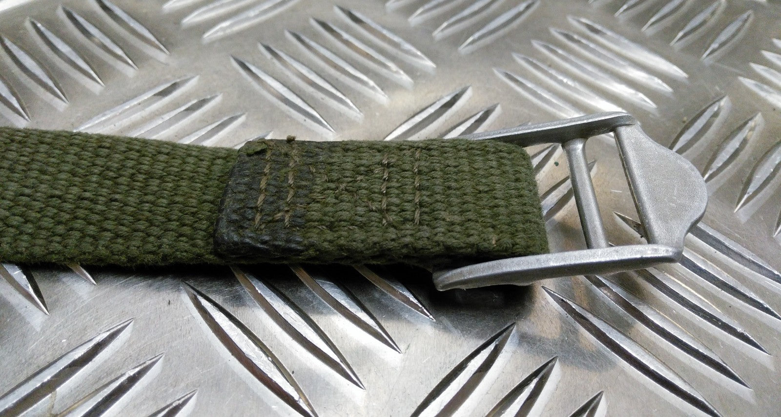 Genuine Vintage Issue Green Canvas Webbing Issued Utility Pack Strap
