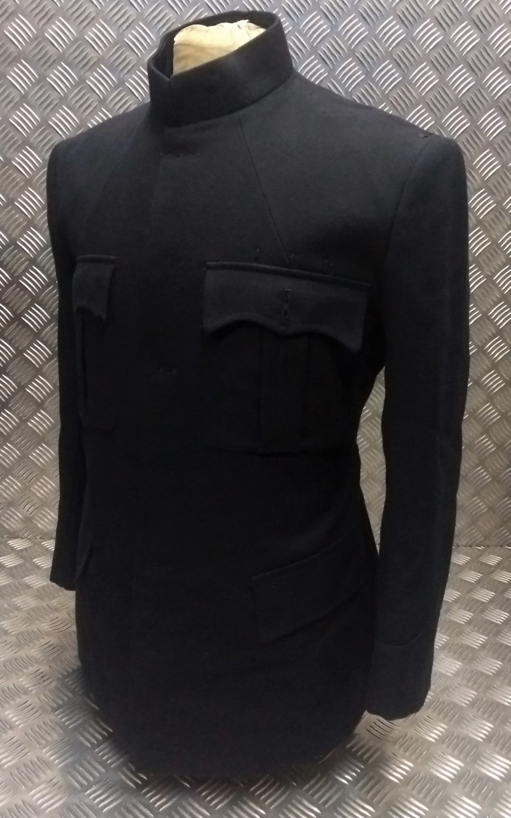 British Army No1 Dress Jacket Blues No Buttons No Shoulder Straps Double Vent