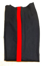 No1 Army Trousers British Officers Blues Red Stripe Dress Uniform W34" L35"