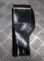 Sam Browne Patent Hi Sheen Black Leather With Chrome Fixings Includes 9mm Pouch