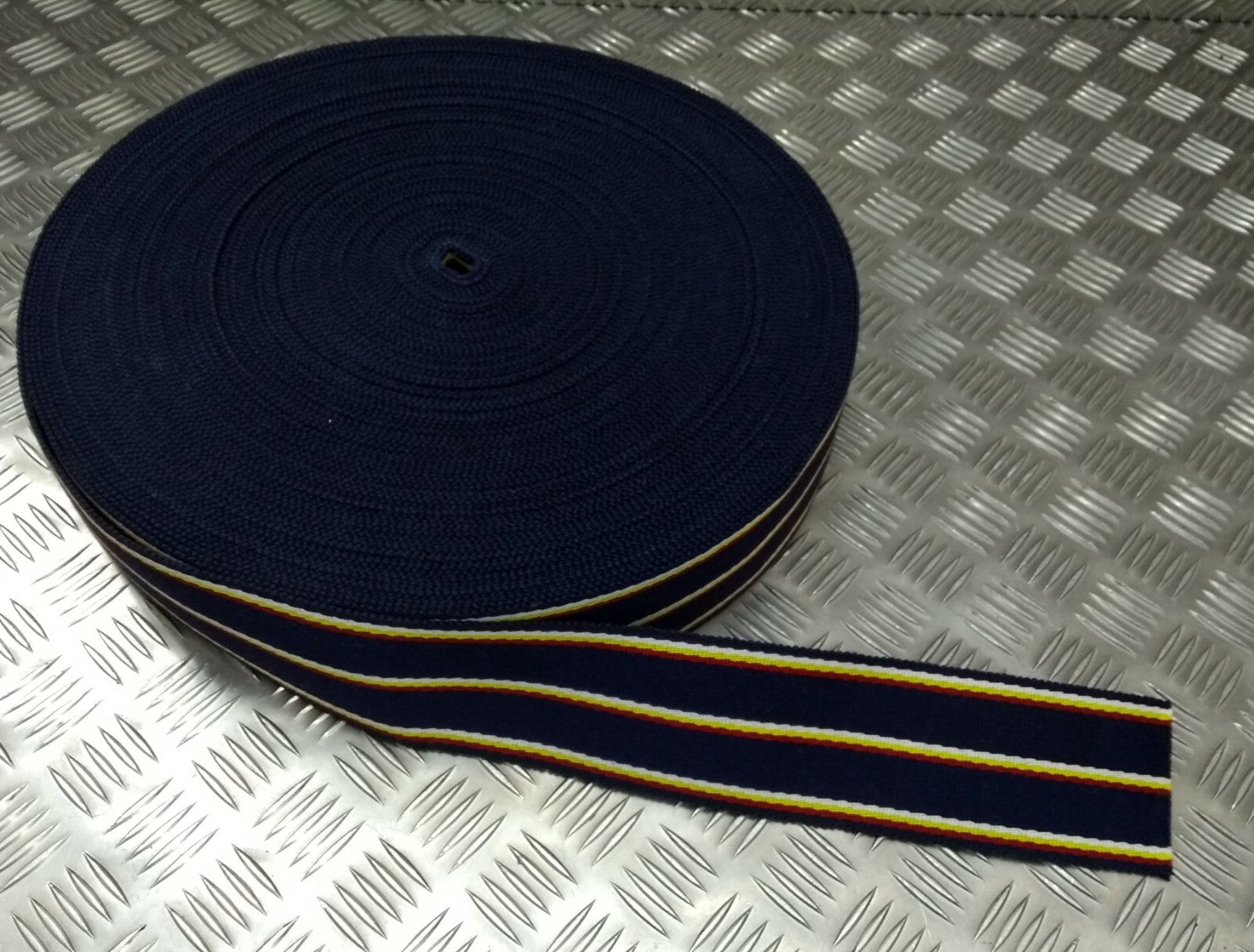 Genuine British Army Royal Scots Dragoon Guards (DG) Stable Belt Material 75mm