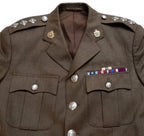 No2 Captain Rank FAD Uniform British Army Jacket With RLC Insignia 170/100cm
