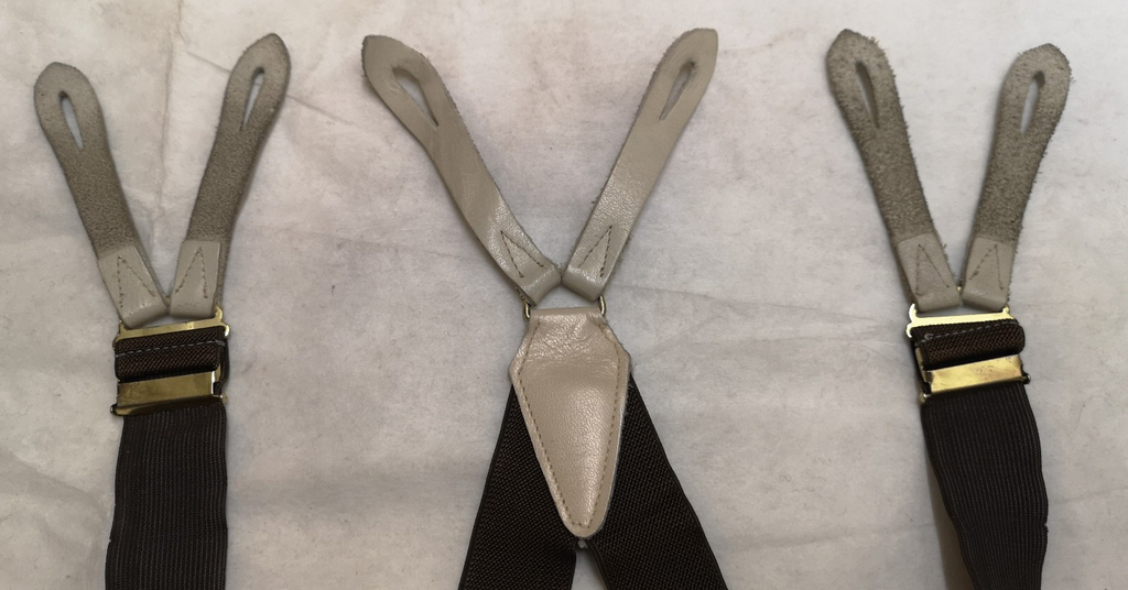 Various Clip-On / Button Elastic Braces / Suspenders Adjustable