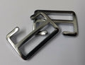 Genuine British Issue 1 1/4" Chrome Plated Rifle Sling Buckles X2 STD53
