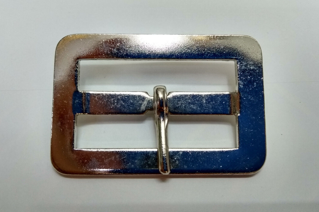 Nickel Plated Buckles 1 5/8" \ 1⅝ \ 42mm x 5