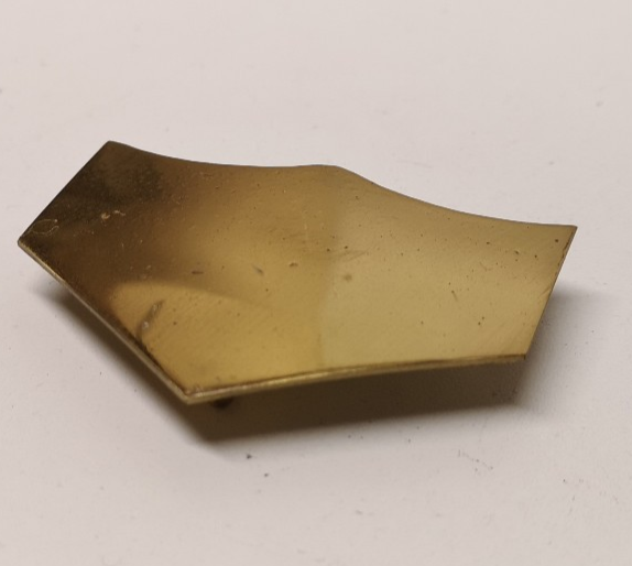 Brass Belt Tip End for Ceremonial Belts