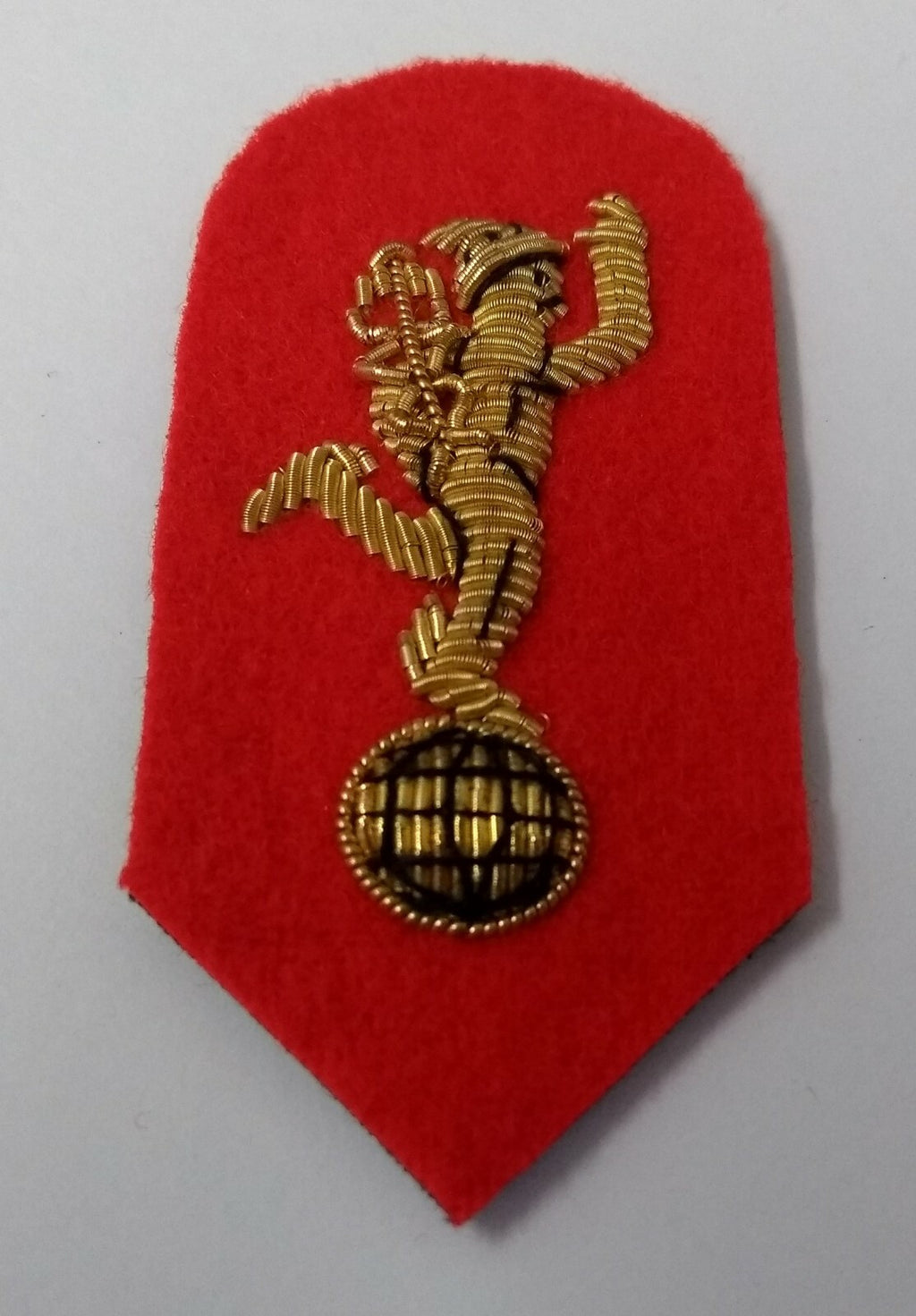 Genuine British Army Royal Corps of Signals Regiment Wire Braided Badge