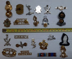 Assorted Badges, Titles Various Regimental Insignia 1 Lot of 22 Items