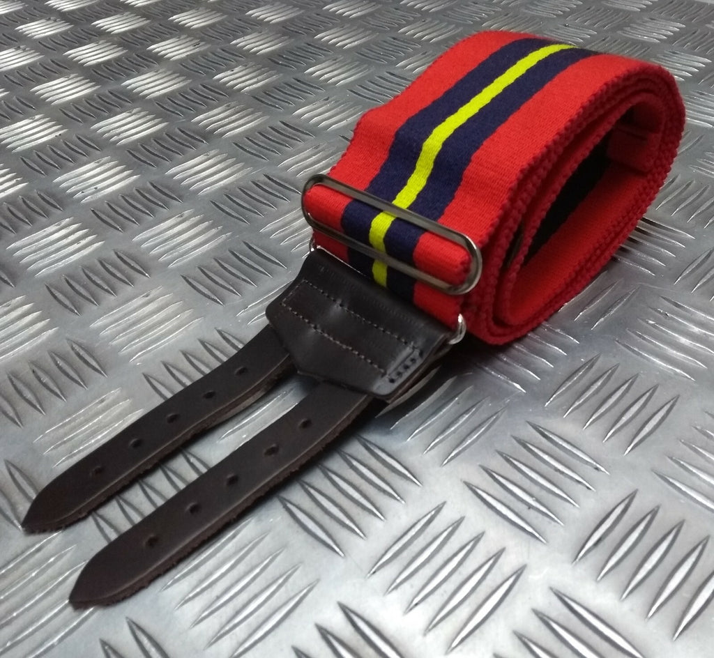 Royal Artillery Stable Belt Leather Straps British Army Issue London NEW