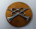 Qualification Crossed Trumpet badge Chrome Colour