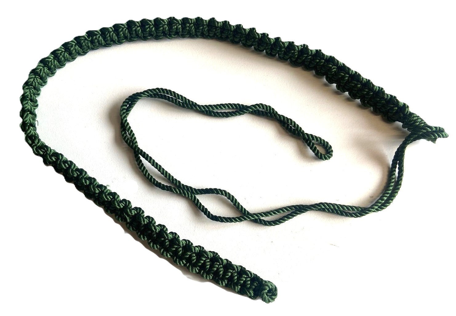 Intelligence Corp Green No 7, 3 ply Green Lanyard No2 Dress British