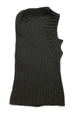Army Commando Balaclava British Hood Cold Weather 100% Ribbed Wool Green Bala