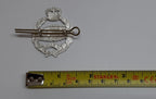 RTR Hat Badge British Army Royal Tank Regiment Queens Crown Old Pattern Insignia