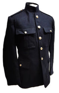 Vintage Marines Tunic Blue Serge British RM Hobson & Sons (London) Ltd Size 41