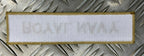 Genuine British Navy SAND Title Chest Strip / Tape RN Royal Navy - Brand NEW