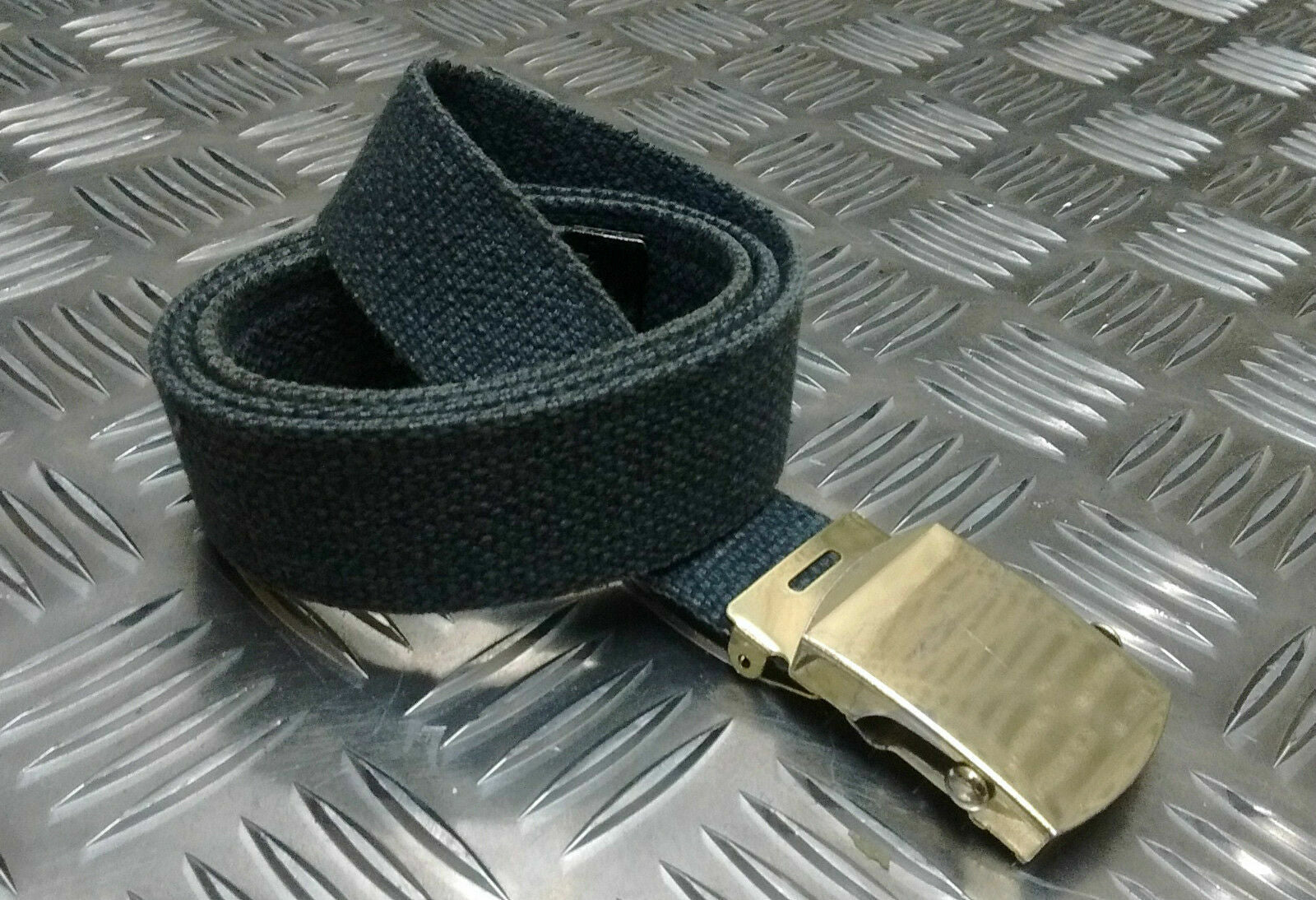 RAF Royal Air Force Trouser Belt Air Force Blue / Grey Colour 1¼" Roll Buckle Grade 1