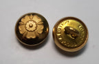 QLR Buttons British Queen's Lancashire Dress Small x 2