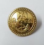 Genuine Nigerian Navy Issue Officers Insignia Buttons 37L 23.5mm ASBT192 X4