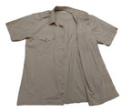 UAE Shirt Beige Short Sleeve Dress Size 16" / 41cm