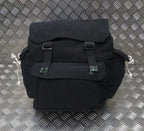 Military Style Vintage Canvas Web Rucksack Back Pack Festival Asst Colours