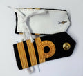 British Naval Issue Commander Gold Wire Officer Rank Shoulder Boards LFS19XX