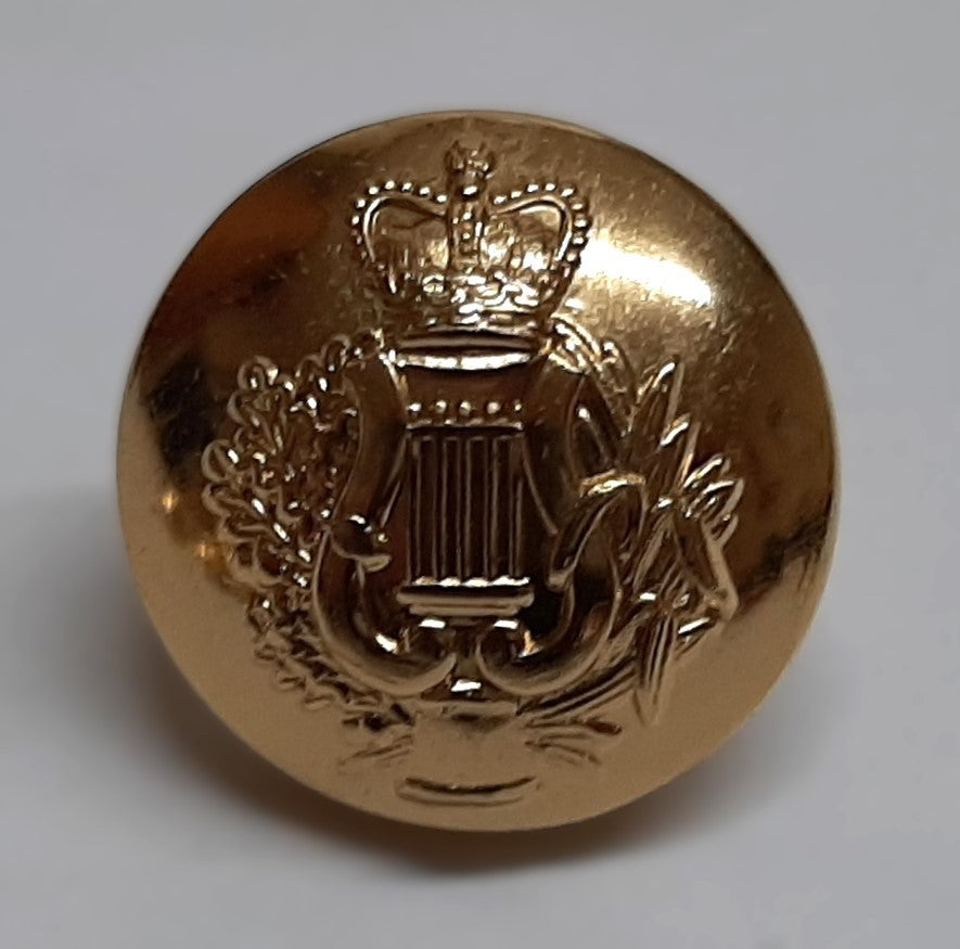 The Corps of Army Music No2 Ring Back Button Set British Army Insignia O/R