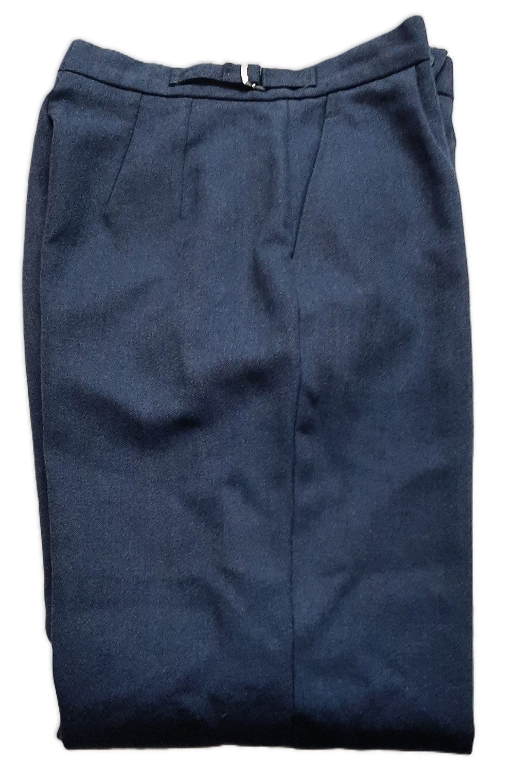 Womans RAF Royal Air Force Slacks Old Blue Grey Pattern No2 Dress Trousers Female
