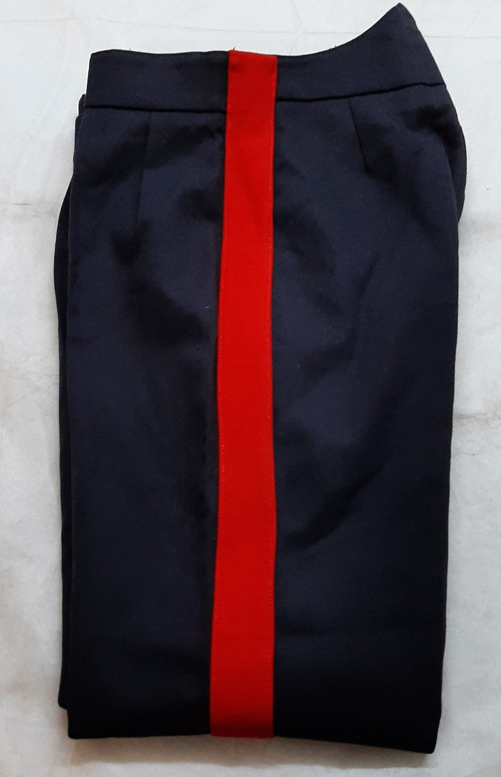 No1 Blues Dress Trouser Wide Red Stripe British Formal TRHQ17