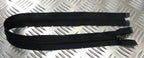 Genuine British Issue 56cm Open End Zip Zipper Stealth Black