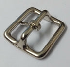 Nickel Plate 3/4" Buckles for Leather Straps X1