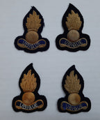 Royal Engineers UBIQUE Badges Hand Embroidered British Army Insignia X4