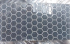 British Strip Marking Silver Reflective Sew On Tape All Lengths - NEW