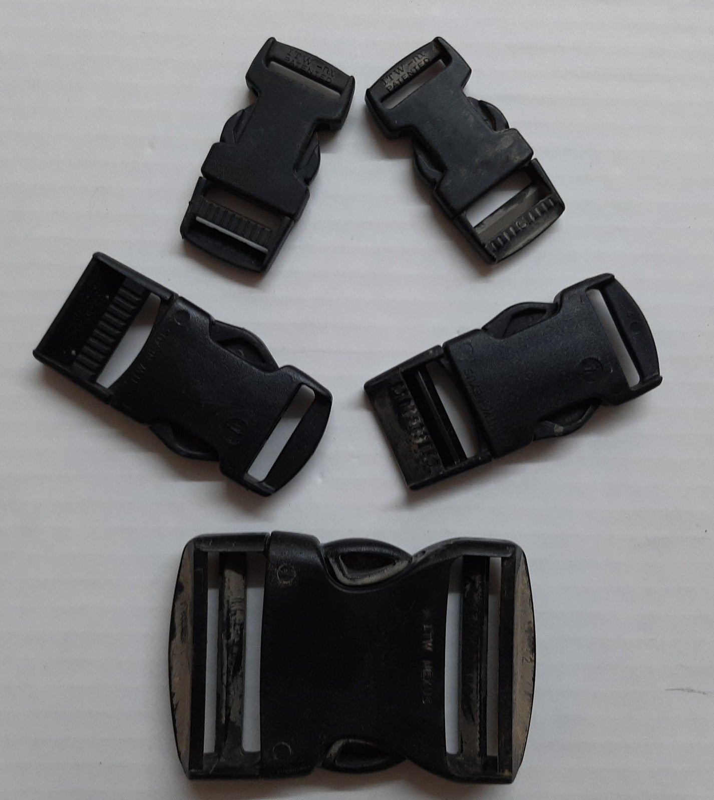 Webbing Q/R Buckle British Army Soldier 95/2000+ Quick Release Fasteners X 5
