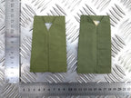 Royal Electrical & Mechanical Engineers REME OD Green Rank Slides - NEW