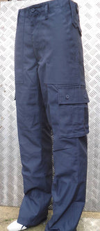Navy Blue Military Style Combat Cargo / Utility / Field Trouser Size 32"-36"NEW