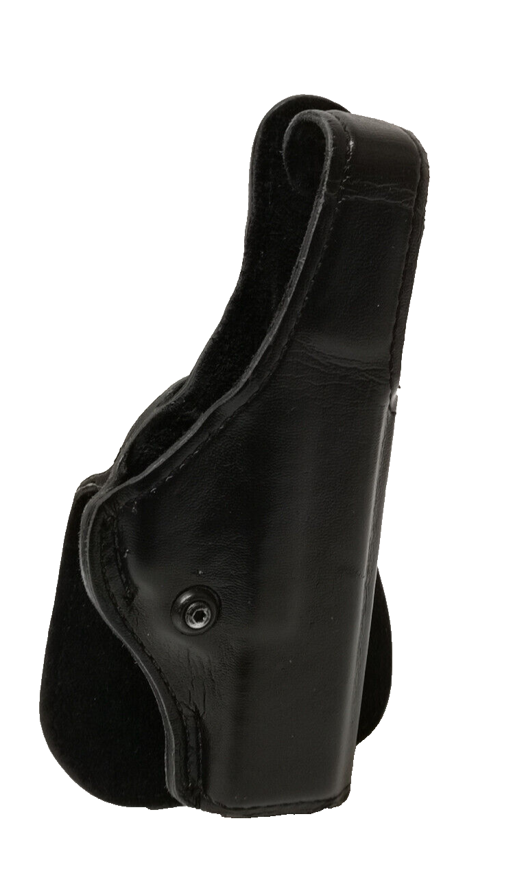 Safariland 518-83 Paddle Glock Side Holster Black Leather Left Hand