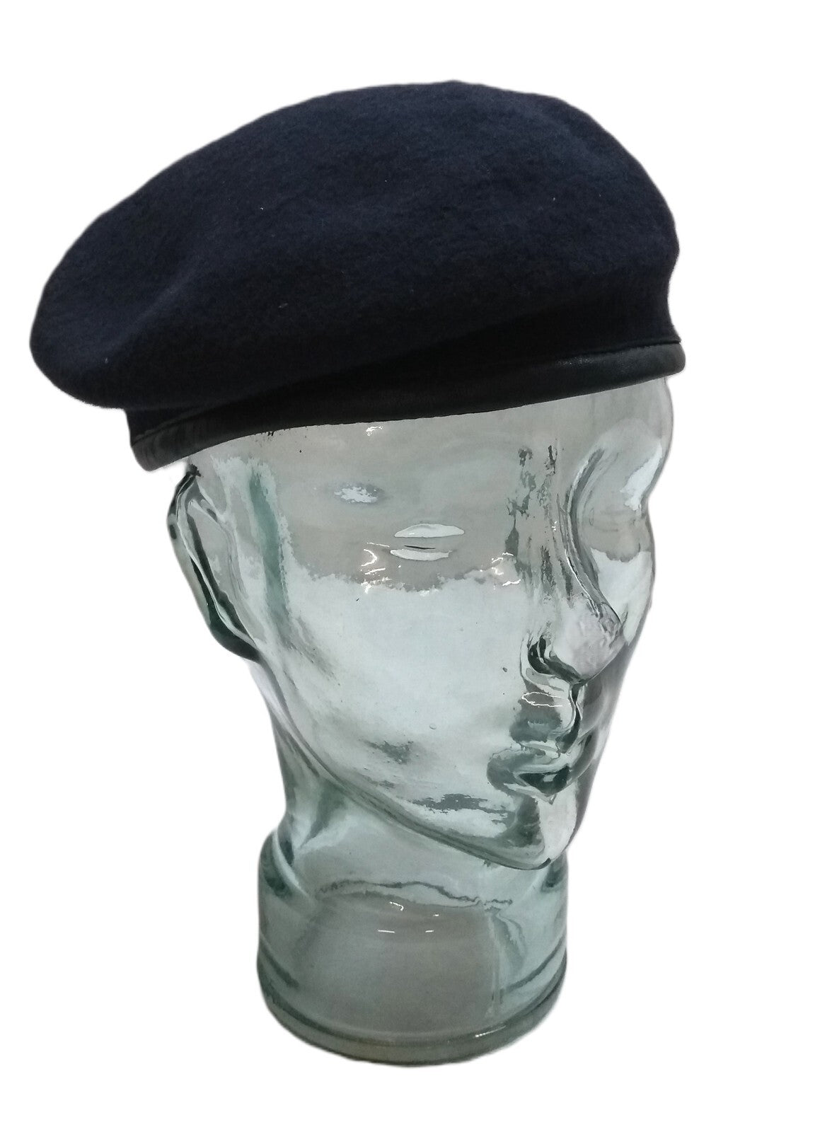 British All Regiments Beret Blue Army Style 100% Wool No Insignia