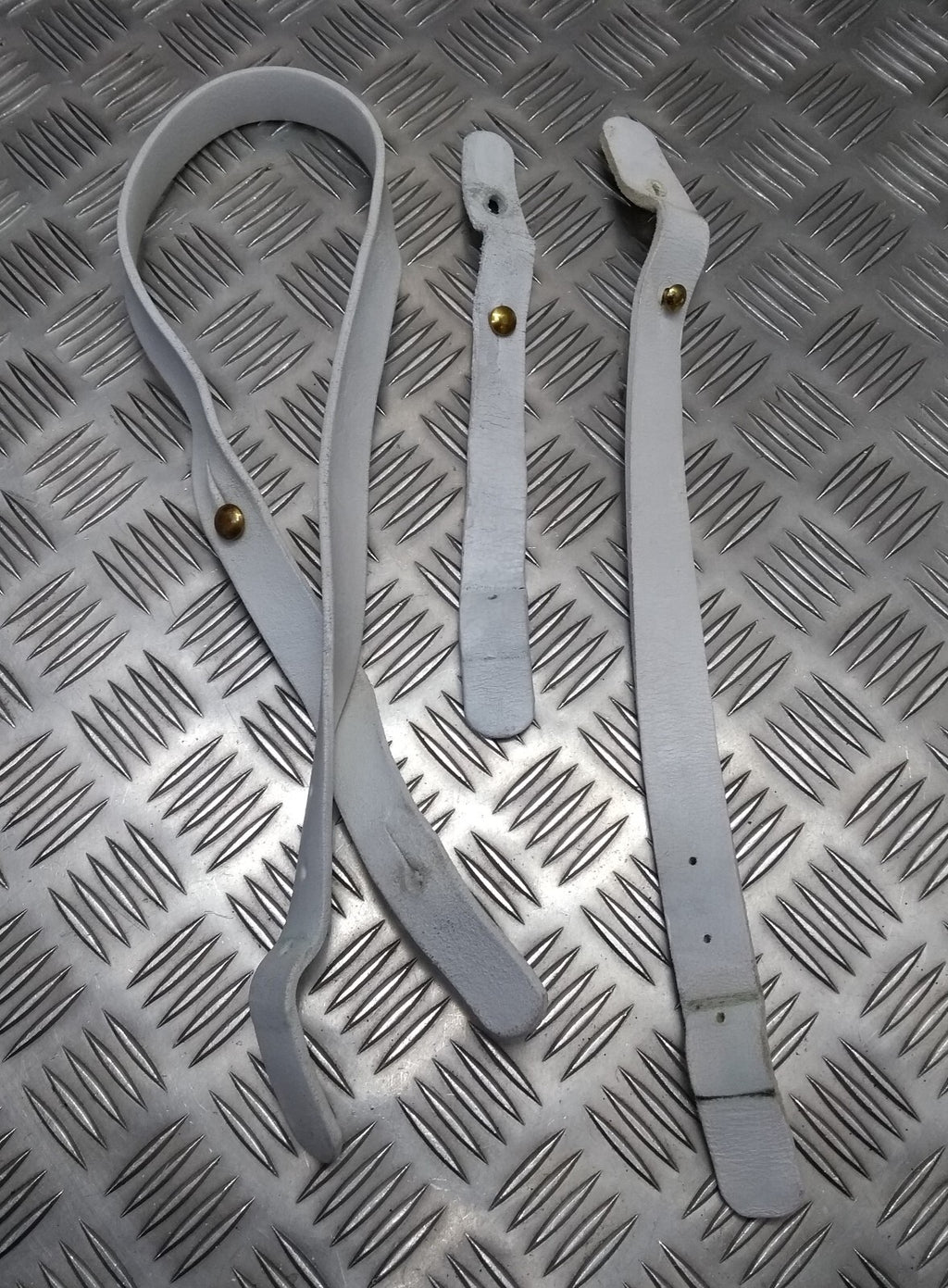 HCav No2 Buff Leather Sword Straps Assorted Lengths Household Cavalry