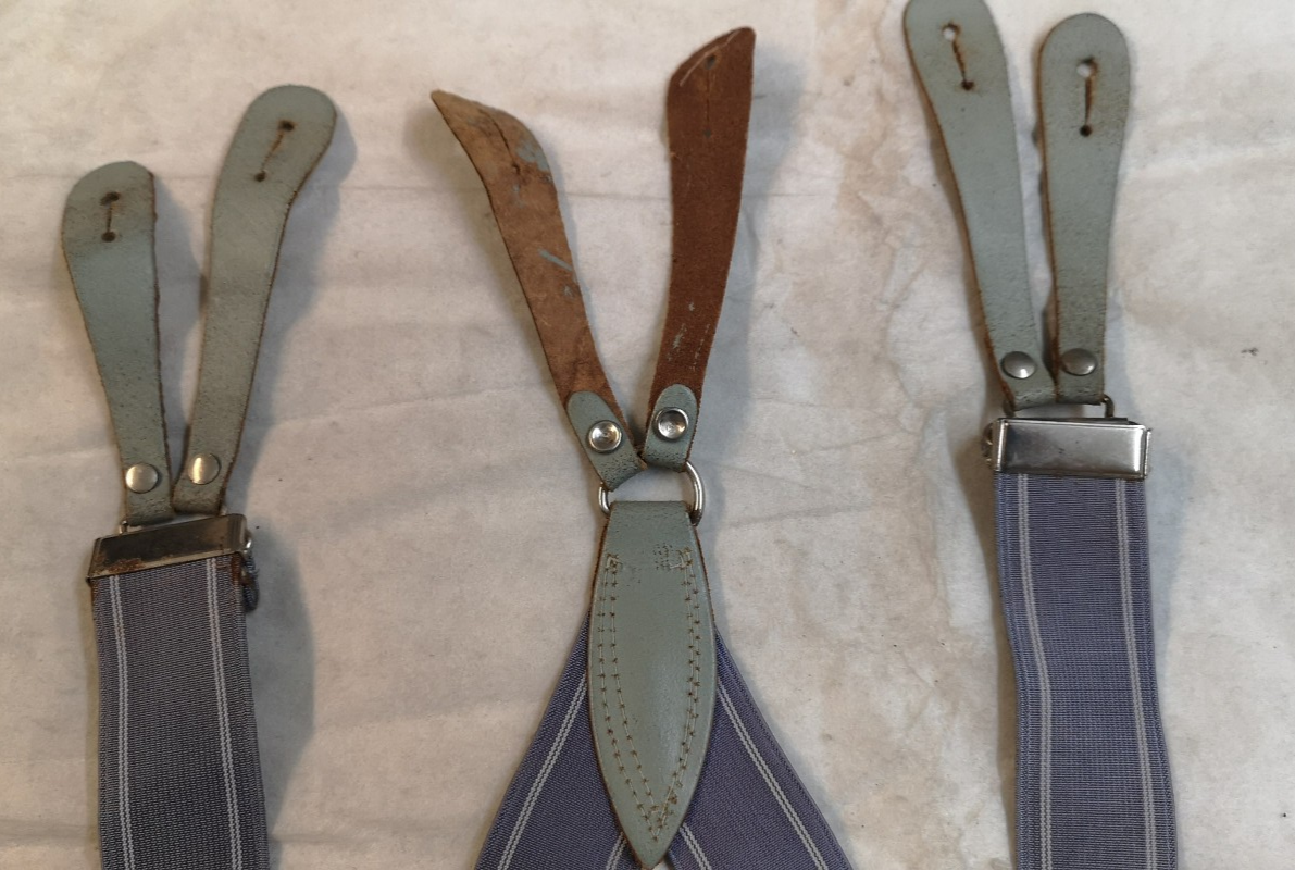 Various Clip-On / Button Elastic Braces / Suspenders Adjustable