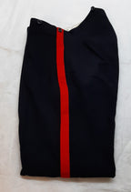 No1 RMAS Trousers British Army Pattern Cadet Officer Dress 1" Red Stripes W31"
