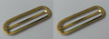Genuine British Brass Stable & Parade Belt Slider Adjuster X2 STD7
