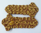 Shoulder Cords Senior Officer Gold Braid Cords No Attaching Straps or Insignia
