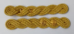 Lieutenant Shoulder Cords Ceremonial Wire Cord Shoulder Epaulettes & Rank Pips