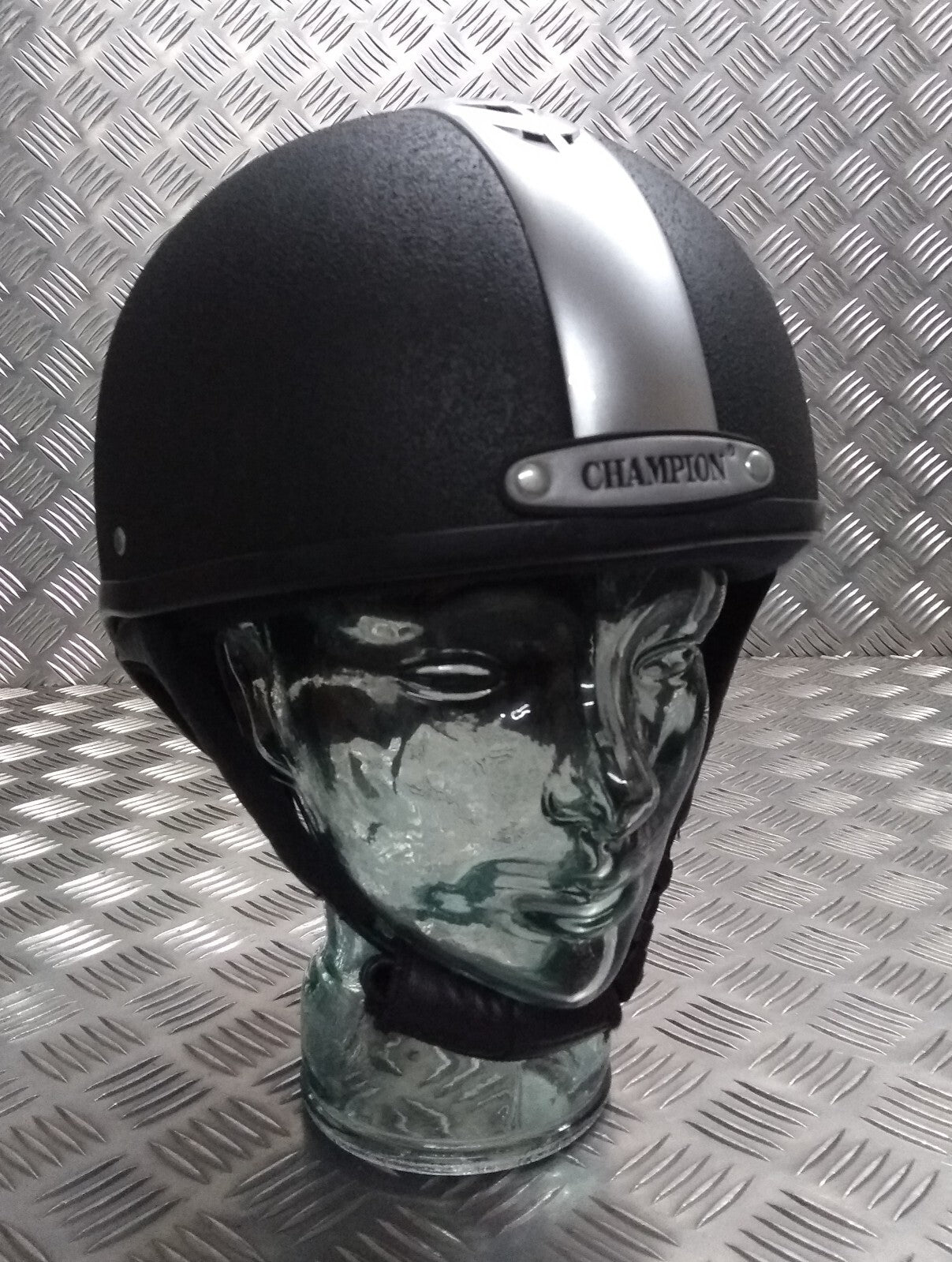 Champion Jockey Helmet Ex-Army Edition Ventair Deluxe With Maroon Cover 56cm