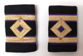 Merchant Navy 3rd Engineer Gold Lace Slides Epaulettes Genuine British