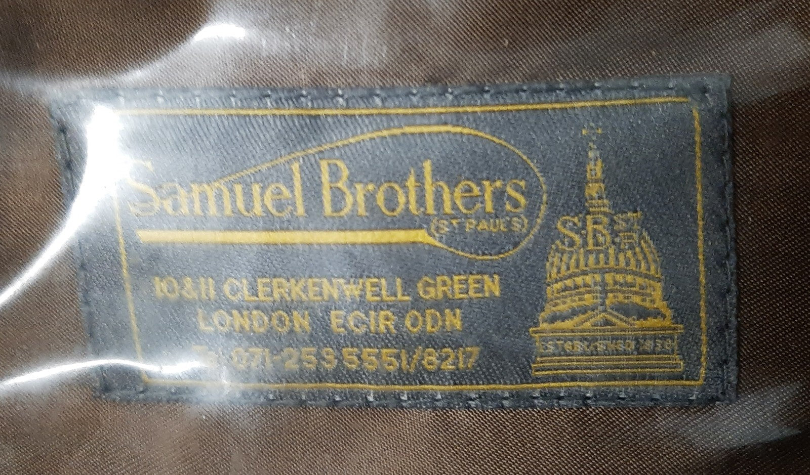 No1 Dress Hat Officer Vintage British Army PTI Insignia Samuel Bros Size 57cm