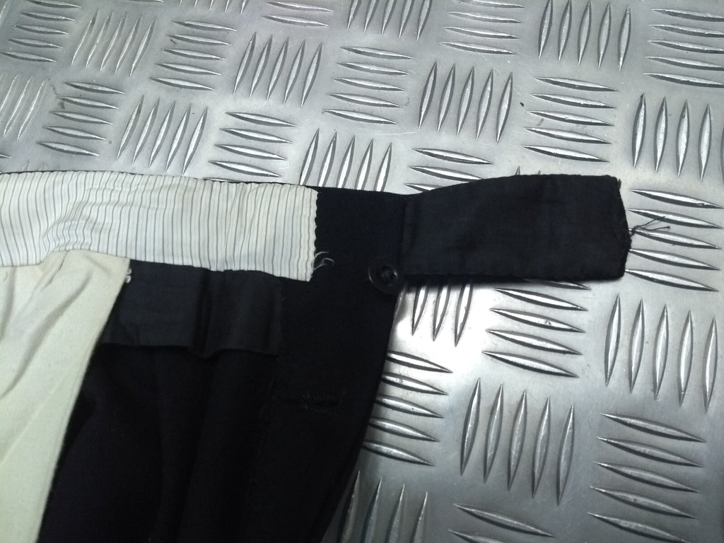 Vintage Mess Trousers Army Old Pattern Red Pipe Strip OFC Uniform Dress Issue
