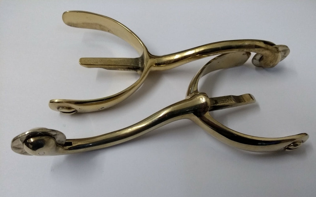 Genuine Issue Swan Neck Box Spurs, Parade Boots Spurs